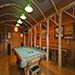 Rustic Billiards Man Cave